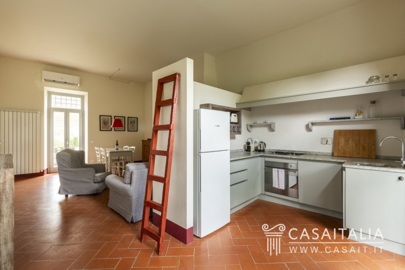 Self-contained apartment in Cortona