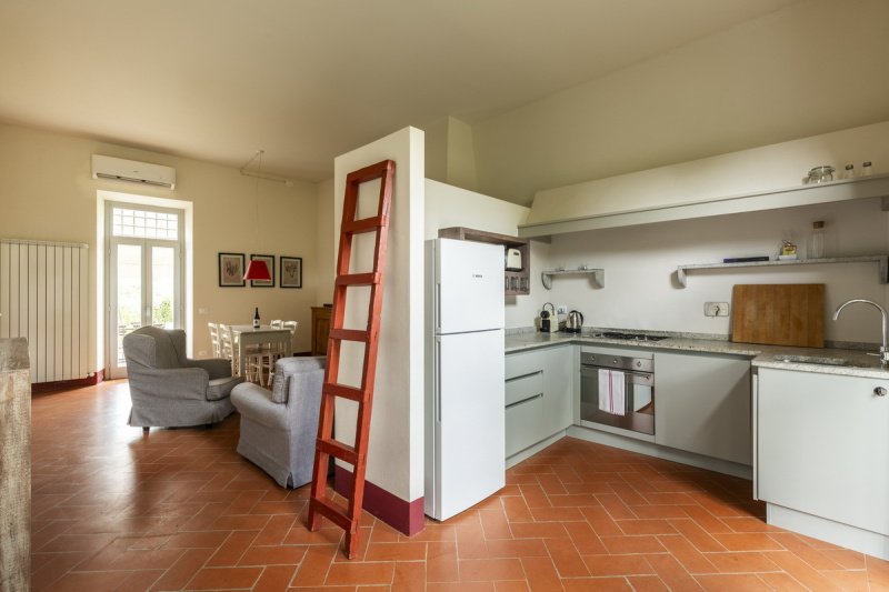 Self-contained apartment in Cortona