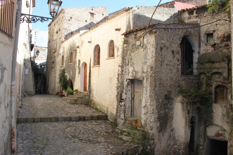 Apartamento histórico em Scalea