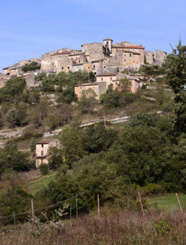 Hus på landet i Magliano de' Marsi