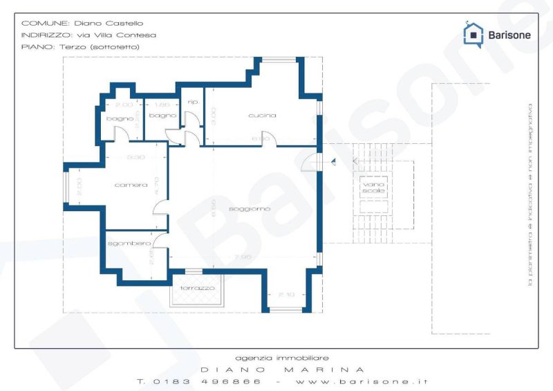 Appartement à Diano Castello