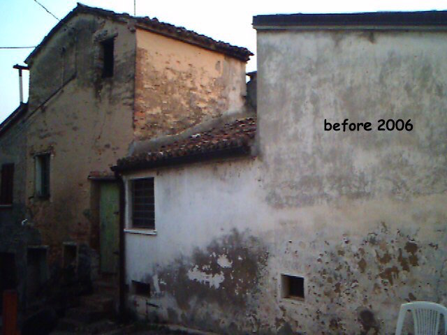 Hus från källare till tak i Terre Roveresche