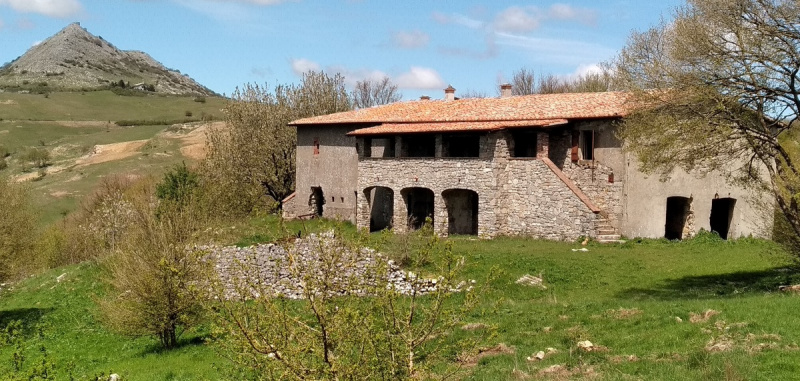 Masseria (lantgårdshus) i Santa Fiora